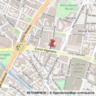 Mappa Corso Vigevano, 46, 10155 Torino, Torino (Piemonte)