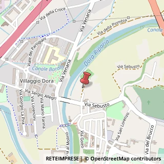 Mappa Via Borgo Dora, 32, 10093 Collegno, Torino (Piemonte)