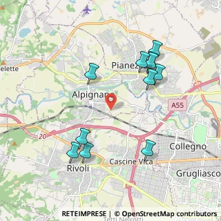 Mappa Nowhere, 10091 Alpignano TO, Italia (2.05364)