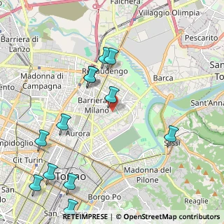 Mappa Piazza Augusto Rostagni, 10154 Torino TO, Italia (2.54917)