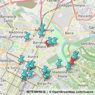 Mappa Piazza Augusto Rostagni, 10154 Torino TO, Italia (2.429)