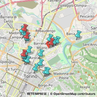 Mappa Piazza Augusto Rostagni, 10154 Torino TO, Italia (1.962)