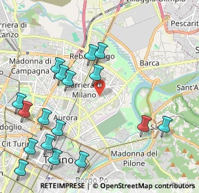 Mappa Via Errico Petrella, 10154 Torino TO, Italia (2.52941)