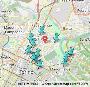 Mappa Via Errico Petrella, 10154 Torino TO, Italia (1.77167)