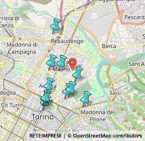 Mappa Via Errico Petrella, 10154 Torino TO, Italia (1.77455)