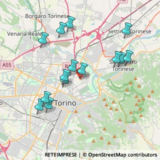 Mappa Piazza Augusto Rostagni, 10154 Torino TO, Italia (4.07571)