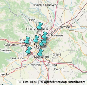 Mappa Via Errico Petrella, 10154 Torino TO, Italia (15.05455)