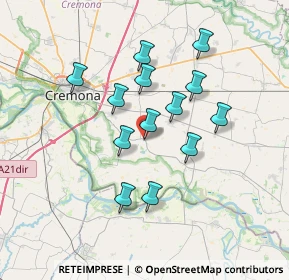 Mappa Vicolo Breda, 26040 Pieve D'olmi CR, Italia (6.03846)