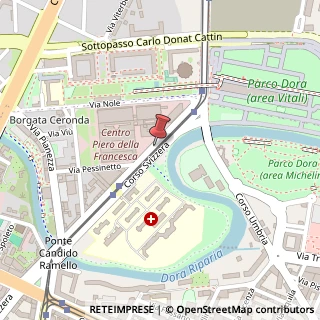 Mappa Corso Svizzera, 185, 10100 Torino, Torino (Piemonte)