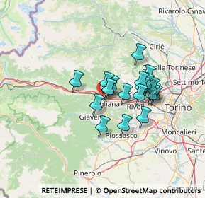 Mappa SS 25 del Moncenisio, 10051 Avigliana TO, Italia (9.8045)