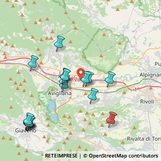 Mappa Torino - Bardonecchia, 10051 Avigliana TO, Italia (4.64176)
