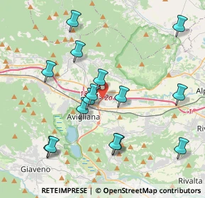 Mappa Lungo Dora Ugo Foscolo, 10051 Avigliana TO, Italia (4.14867)