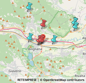 Mappa Lungo Dora Ugo Foscolo, 10051 Avigliana TO, Italia (3.17273)