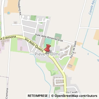 Mappa Via Aldo Quaini, 80, 26040 Pieve d'Olmi, Cremona (Lombardia)