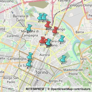 Mappa Piazza Crispi, 10155 Torino TO, Italia (1.565)