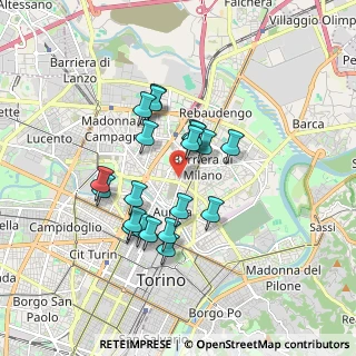 Mappa Piazza Crispi, 10155 Torino TO, Italia (1.48)