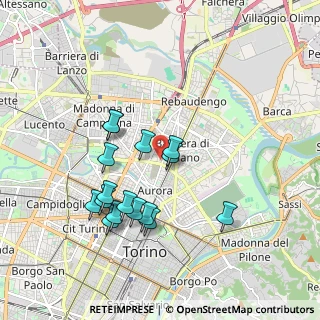 Mappa Piazza Crispi, 10155 Torino TO, Italia (1.76813)