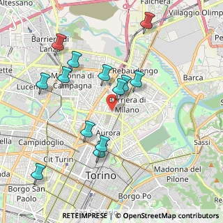 Mappa Piazza Crispi, 10155 Torino TO, Italia (2.03077)