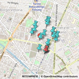 Mappa Piazza Crispi, 10155 Torino TO, Italia (0.3415)