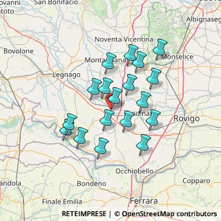 Mappa Via Giovanni Beggio, 45021 Badia Polesine RO, Italia (11.87722)