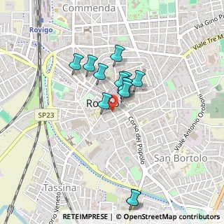 Mappa Via Alessandro Casalini, 45100 Rovigo RO, Italia (0.36923)