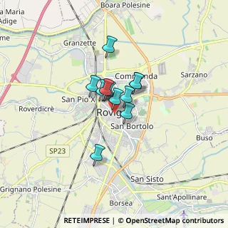 Mappa Via Alessandro Casalini, 45100 Rovigo RO, Italia (0.9225)