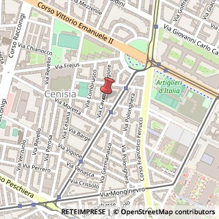 Mappa Via Cavallermaggiore, 19, 10122 Torino, Torino (Piemonte)