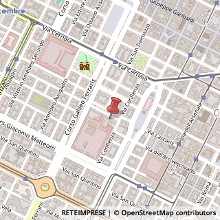 Mappa Via Davide Bertolotti, 7, 10121 Torino, Torino (Piemonte)