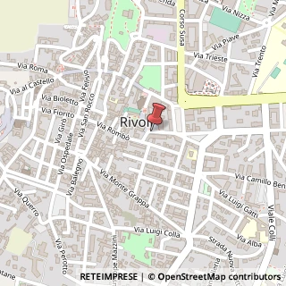 Mappa Via Rombò, 31B, 10098 Rivoli, Torino (Piemonte)