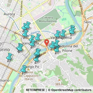 Mappa Piazzale Regina Margherita, 10153 Torino TO, Italia (0.968)