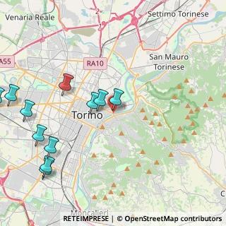 Mappa Piazzale Regina Margherita, 10153 Torino TO, Italia (5.31818)