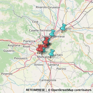 Mappa Piazzale Regina Margherita, 10153 Torino TO, Italia (5.30417)