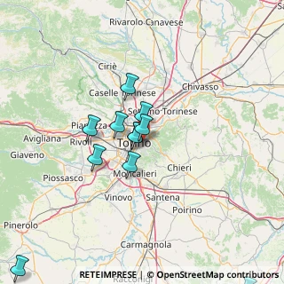 Mappa Piazzale Regina Margherita, 10153 Torino TO, Italia (14.43455)
