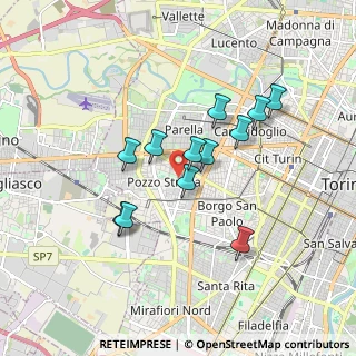 Mappa Via Luigi Bergera, 10141 Torino TO, Italia (1.4825)