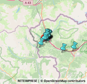 Mappa Via Melezet, 10052 Bardonecchia TO, Italia (2.109)