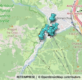 Mappa Via Melezet, 10052 Bardonecchia TO, Italia (0.47727)