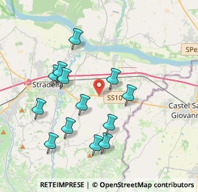 Mappa SP ex Strada Statale, 27049 Zenevredo PV, Italia (3.72923)
