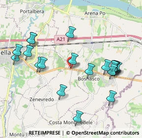 Mappa SP ex Strada Statale, 27049 Zenevredo PV, Italia (2.1735)