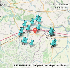 Mappa SS 10 Loc. Salerno, 27049 Zenevredo PV, Italia (6.45526)