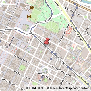 Mappa Via Po, 14, 10123 Torino, Torino (Piemonte)