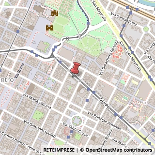 Mappa Via Po, 12, 10123 Torino, Torino (Piemonte)