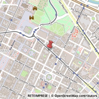 Mappa Via Po, 14, 10123 Torino, Torino (Piemonte)