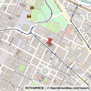 Mappa Via Fratelli Vasco, 2, 10124 Torino, Torino (Piemonte)