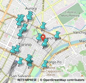 Mappa 10124 Torino TO, Italia (1.054)