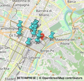 Mappa 10124 Torino TO, Italia (1.2675)
