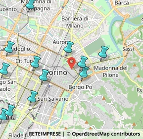 Mappa 10124 Torino TO, Italia (2.61167)