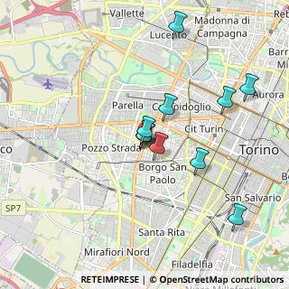 Mappa Corso Peschiera, 10141 Torino TO, Italia (1.50091)