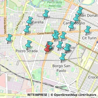 Mappa VENDITA SOLO ON-LINE, 10141 Torino TO, Italia (0.9005)