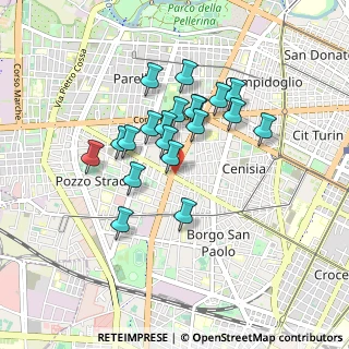 Mappa Corso Peschiera, 10141 Torino TO, Italia (0.708)
