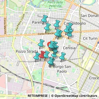 Mappa VENDITA SOLO ON-LINE, 10141 Torino TO, Italia (0.6325)